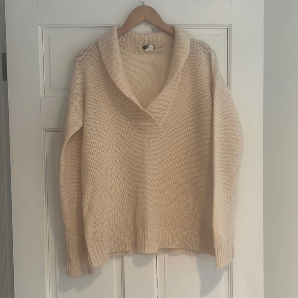 Vintage J. Crew cream sweater